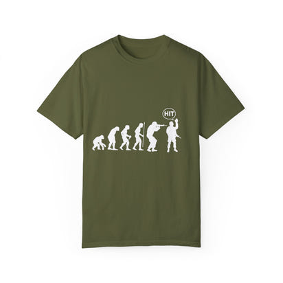 Militärisches Unisex-T-Shirt, stückgefärbt