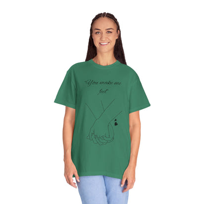 Camiseta unisex teñida para San Valentín