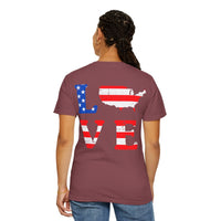 American Patriot Unisex Garment-Dyed T-shirt 9
