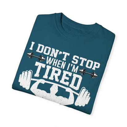 Camiseta unisex teñida en prenda