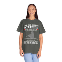 Militärisches Unisex-T-Shirt, stückgefärbt