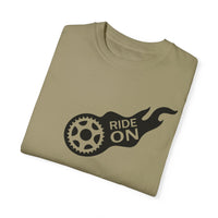 Camiseta unisex teñida en prenda Bike