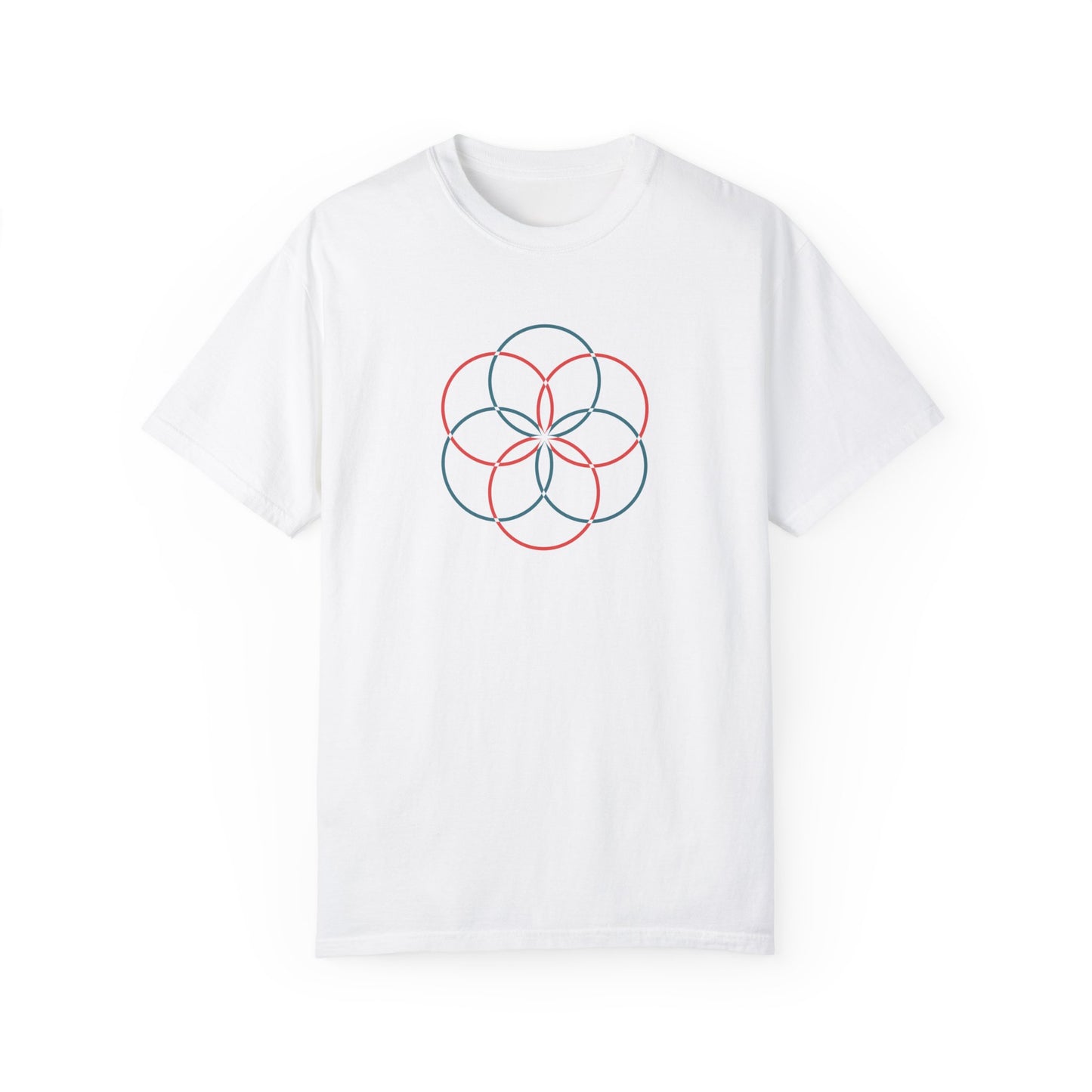 Geometry Unisex Garment-Dyed T-shirt