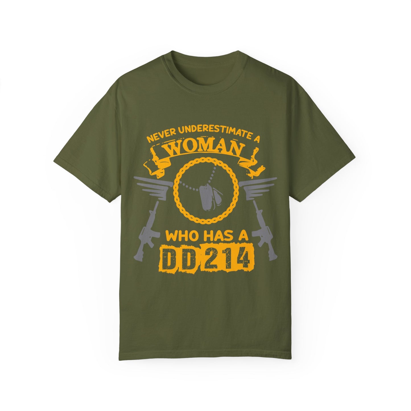 Military Unisex Garment-Dyed T-shirt