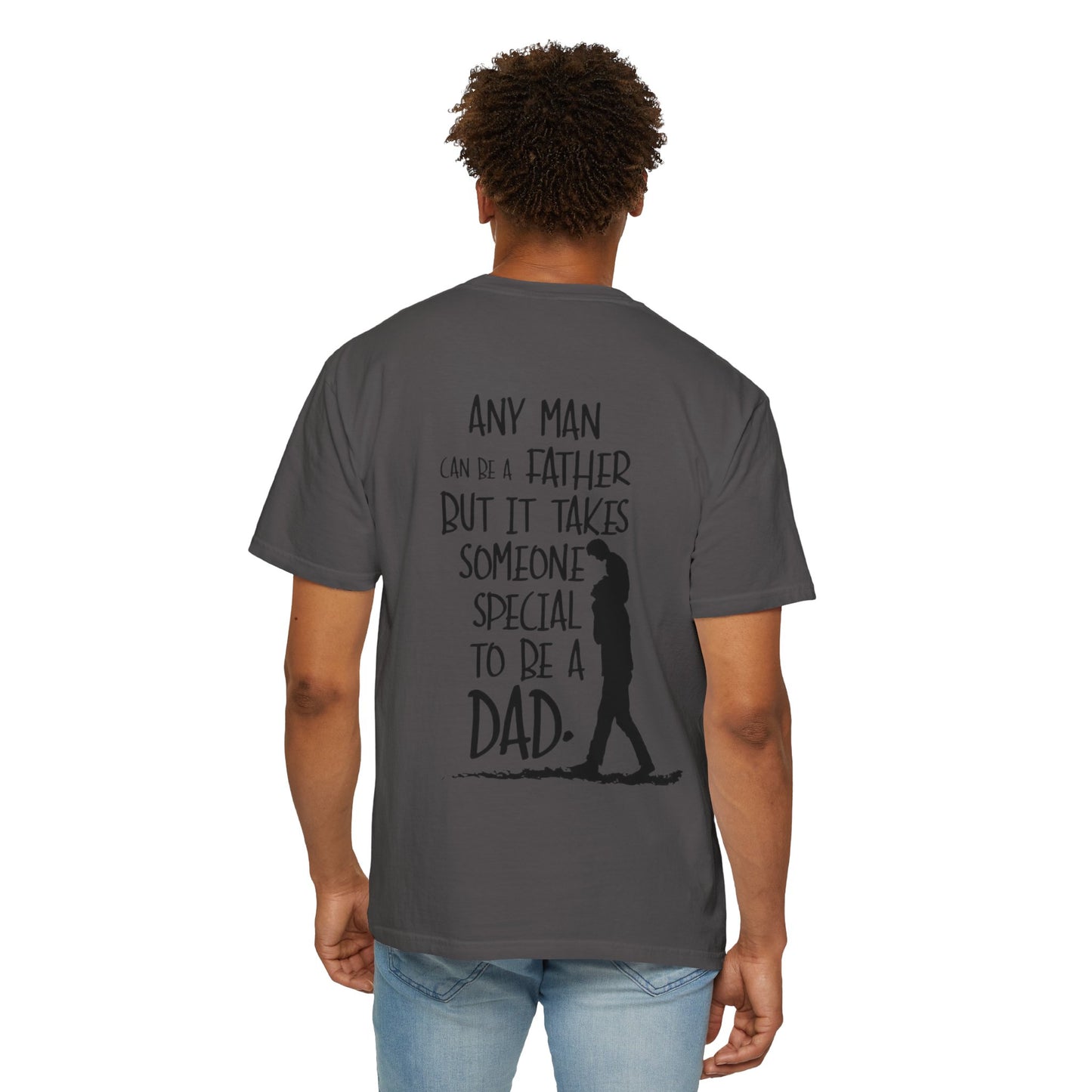 Camiseta de regalo para el Día del Padre, camiseta unisex para papá, camiseta "Happy Papa", regalo de cumpleaños para papá, camiseta reflexiva para el Día del Padre
