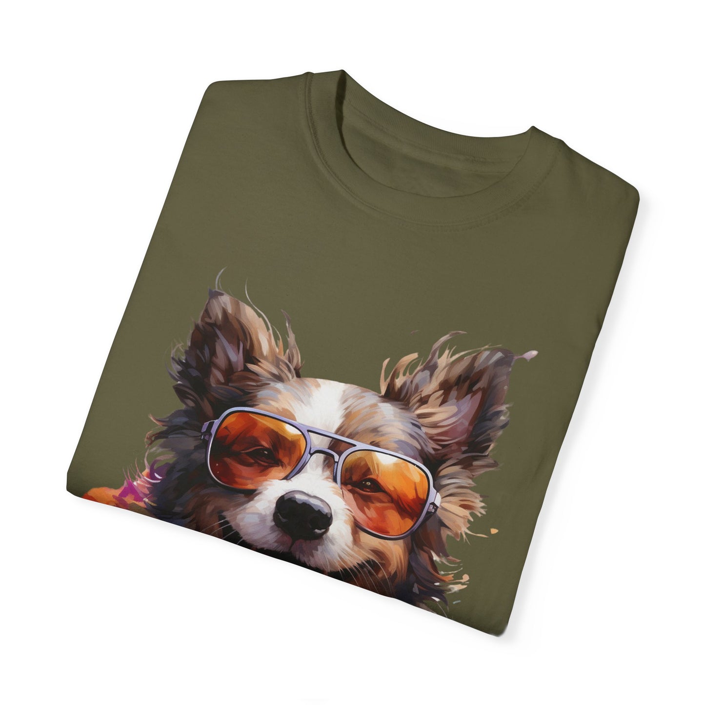 Artistic touch (Dogs) Unisex Garment-Dyed T-shirt