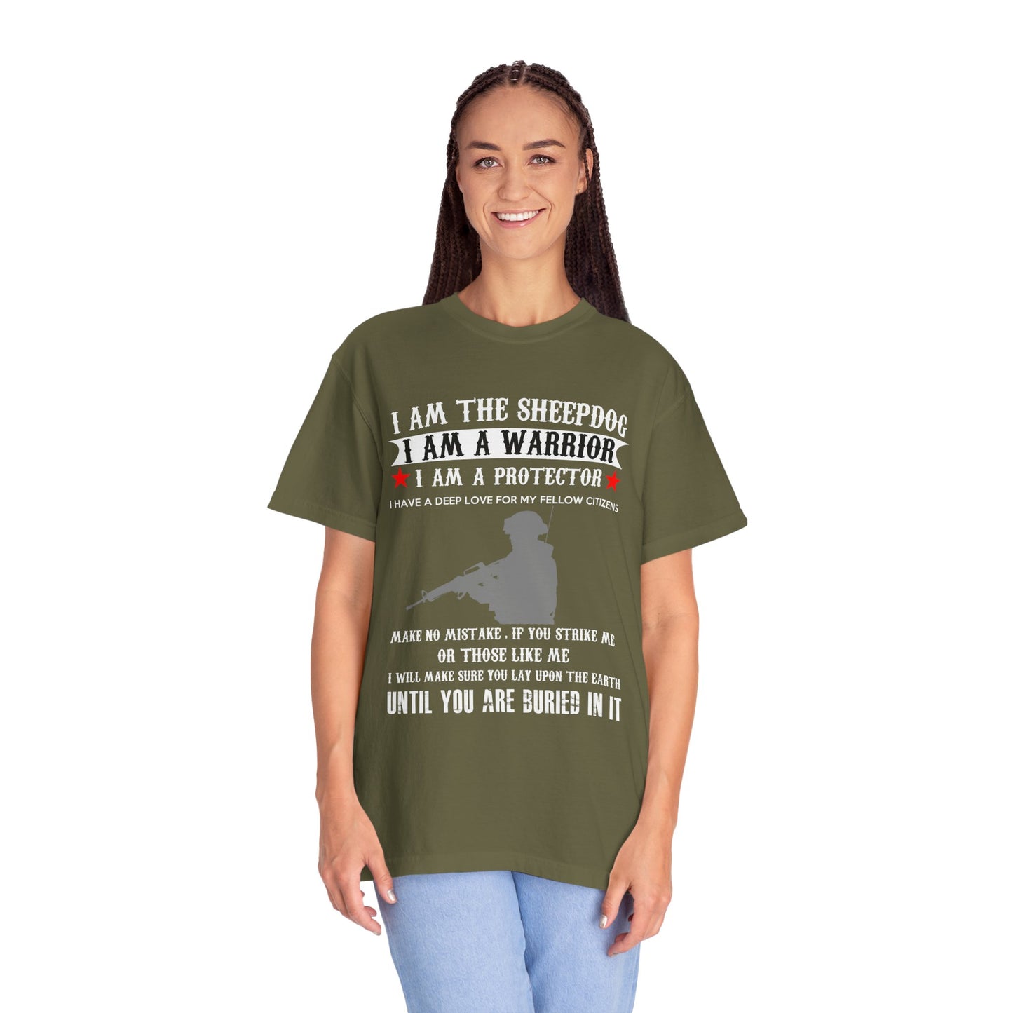 Military Unisex Garment-Dyed T-shirt