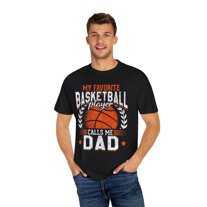 Basketballspieler-T-Shirt für Väter, Geschenkidee für Väter, Basketballbekleidung, Unisex-T-Shirt, Vatertagsgeschenk, Sportshirt