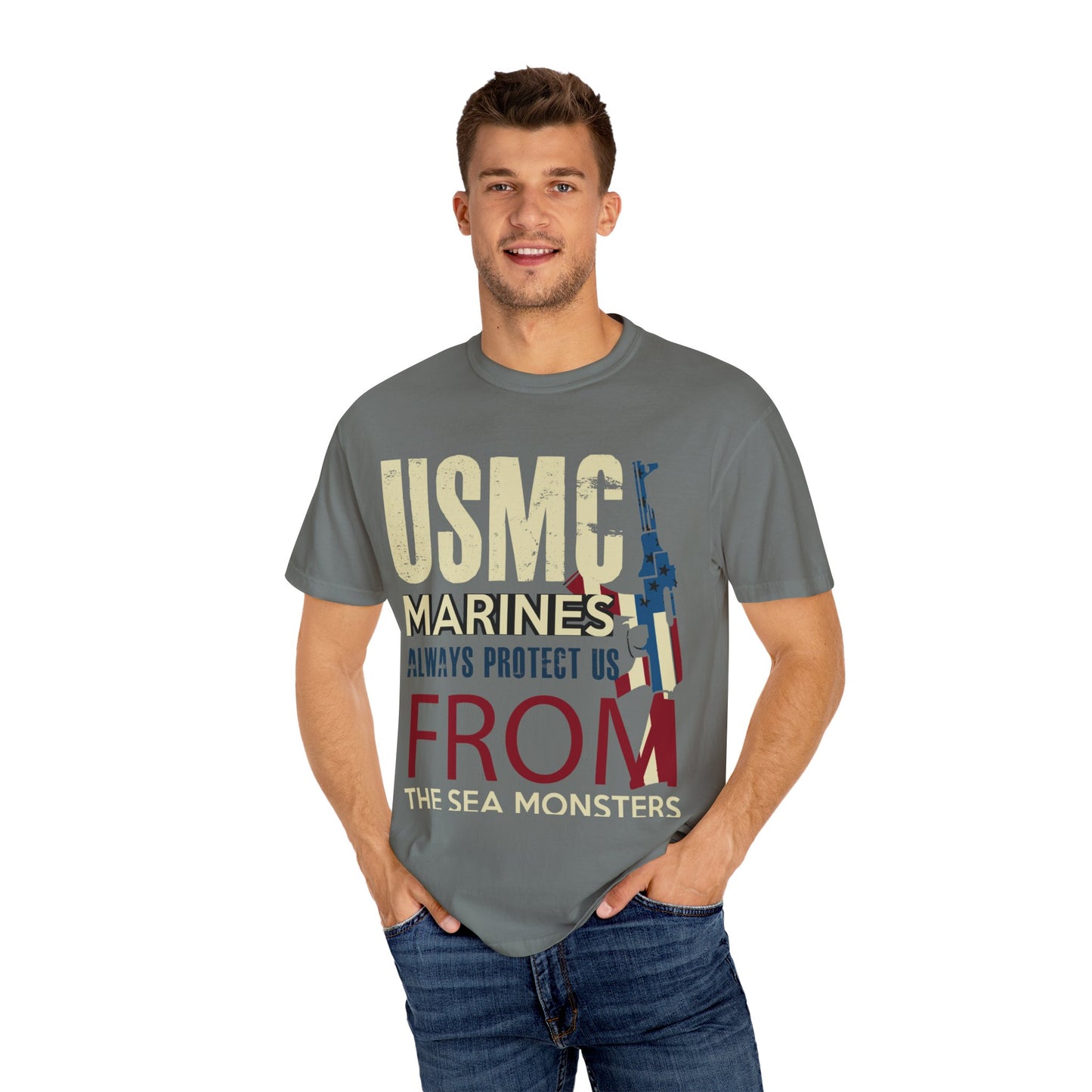 Military Unisex Garment-Dyed T-shirt