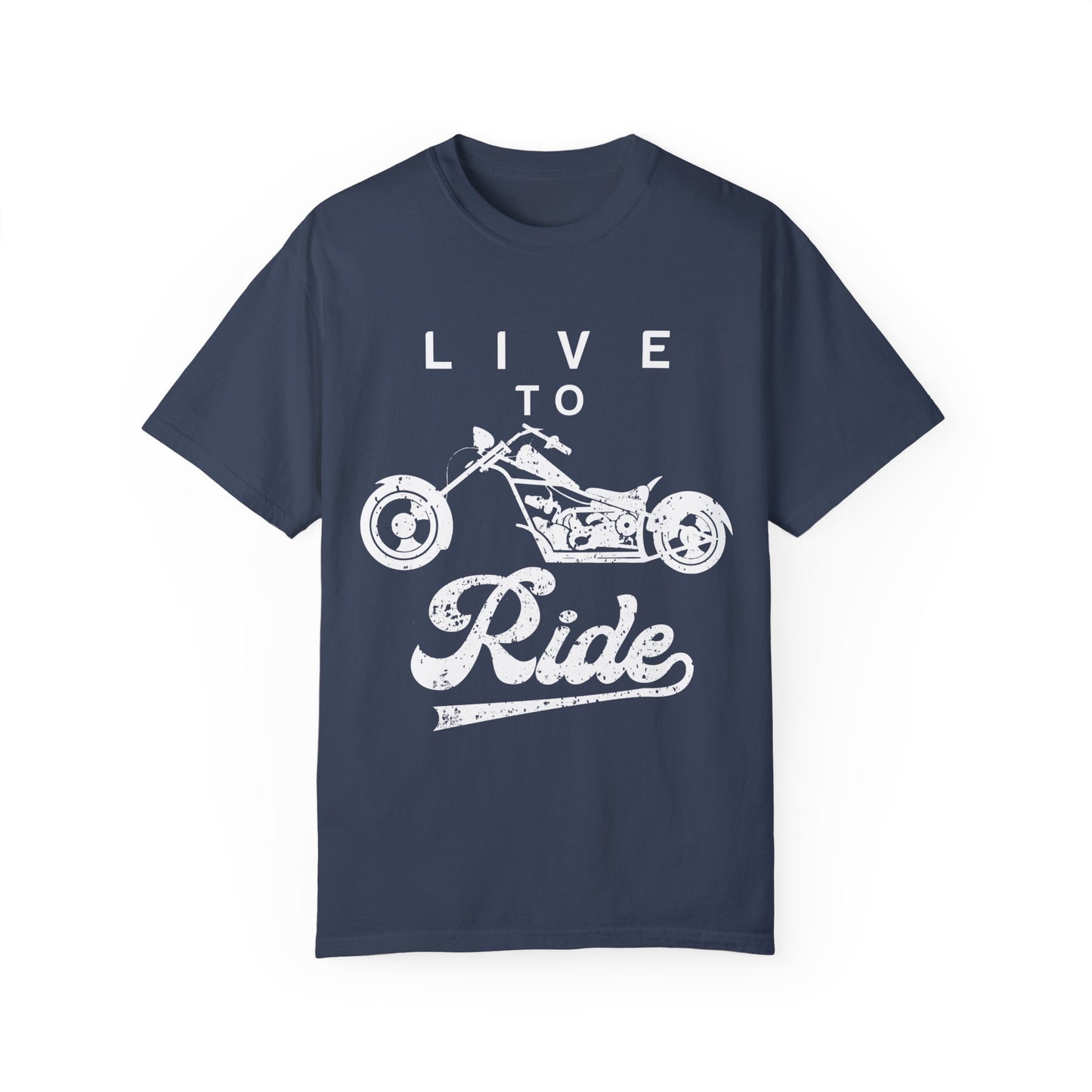 (Motorbike) Unisex Garment-Dyed T-shirt