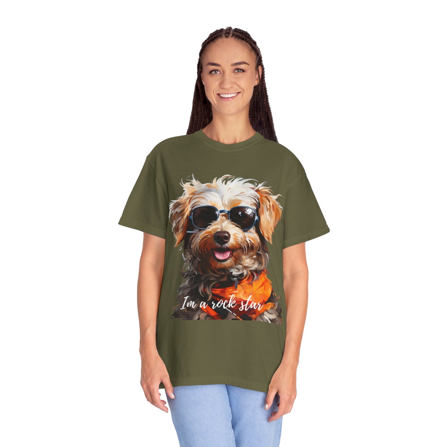 Artistic Touch (Dogs) Unisex Garment-Dyed T-shirt