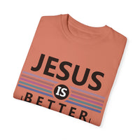 Cristian Unisex Stückgefärbtes T-Shirt