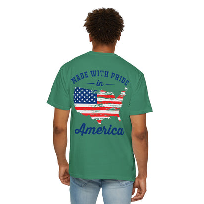 American Patriot Unisex Garment-Dyed T-shirt 1