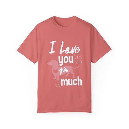 Camiseta unisex teñida en prenda