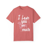 Camiseta unisex teñida en prenda