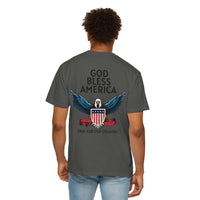 American Patriot Unisex Garment-Dyed T-shirt 8