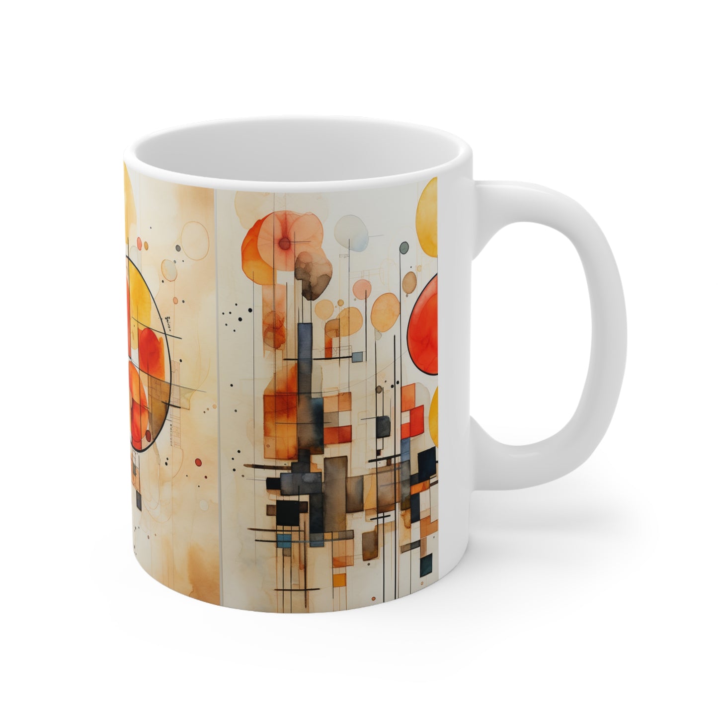 Mug artistic touch ceramic Mug 11oz