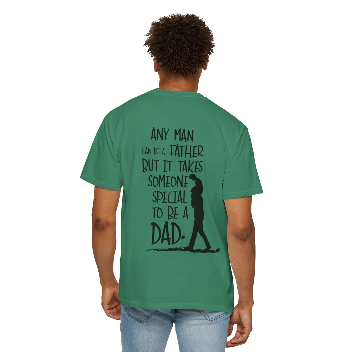 Camiseta de regalo para el Día del Padre, camiseta unisex para papá, camiseta "Happy Papa", regalo de cumpleaños para papá, camiseta reflexiva para el Día del Padre