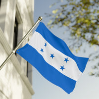 Bandera hondureña de doble cara, pancarta decorativa para exteriores, emblema nacional, decoración del hogar, regalos para celebraciones.