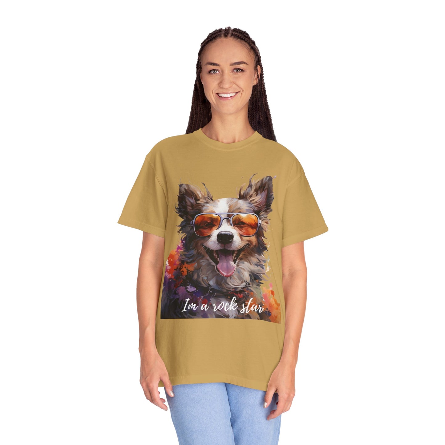 Artistic touch (Dogs) Unisex Garment-Dyed T-shirt