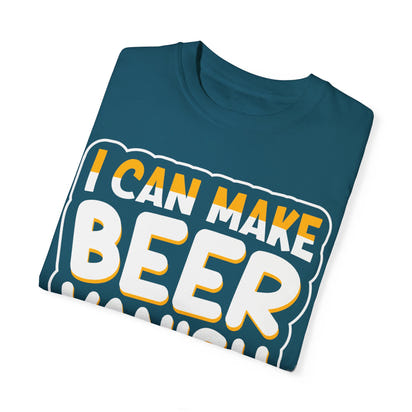 Unisex-T-Shirt aus stückgefärbtem Material