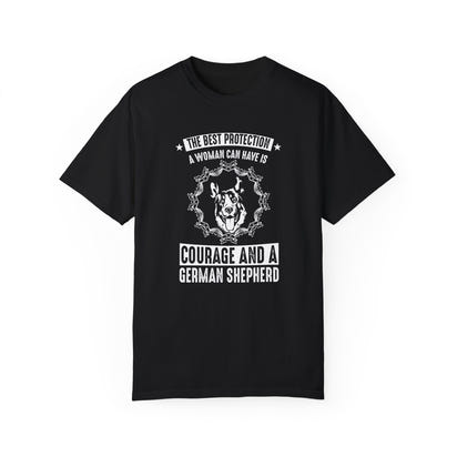 Camiseta unisex teñida en prenda