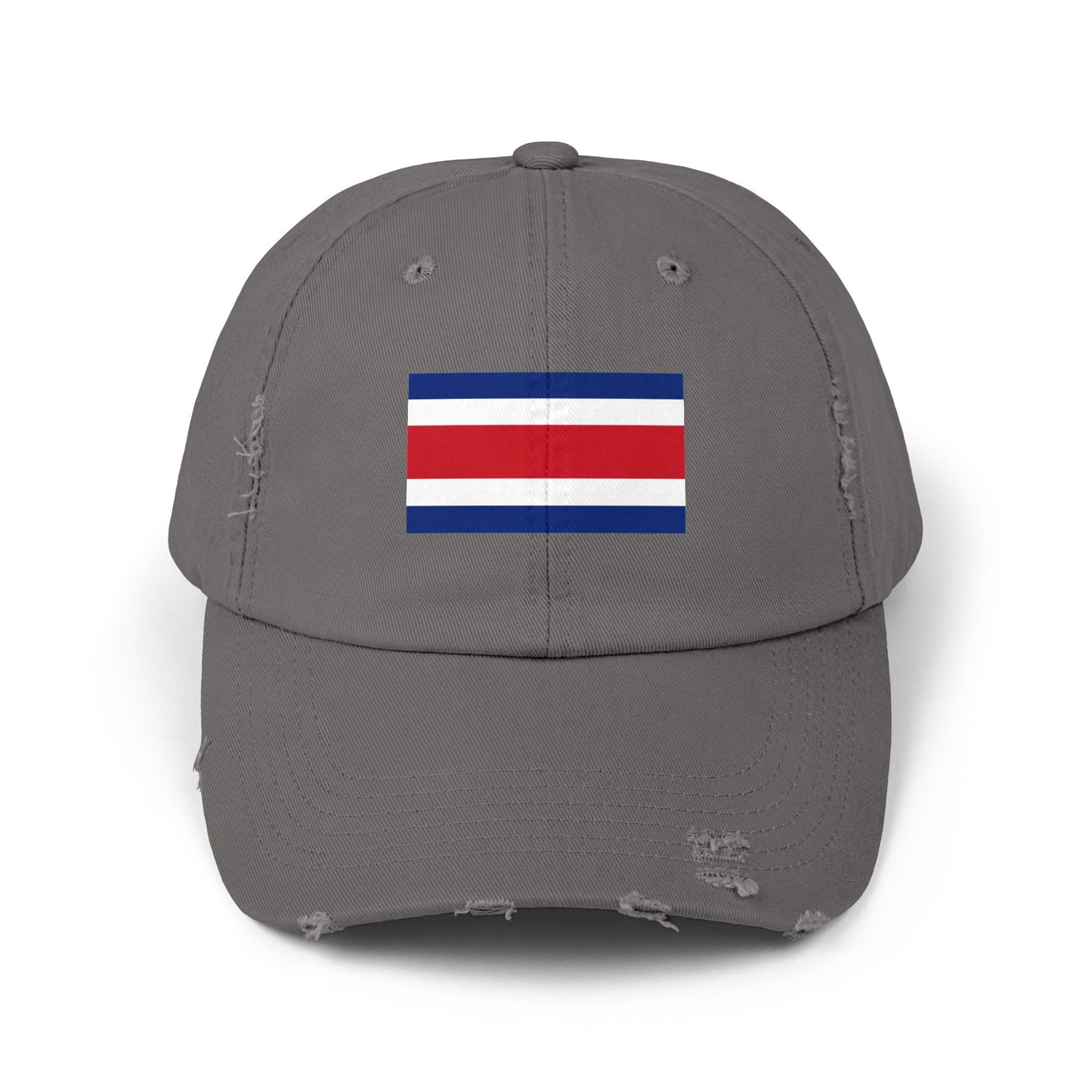 Retro-Cap mit Flaggenmotiv im Used-Look | Unisex-Cap mit Costa-Rica-Motiv – perfekt für Freizeit, Outdoor-Abenteuer, Sommerfeste, Reisen und als Geschenk für Sie und Ihn