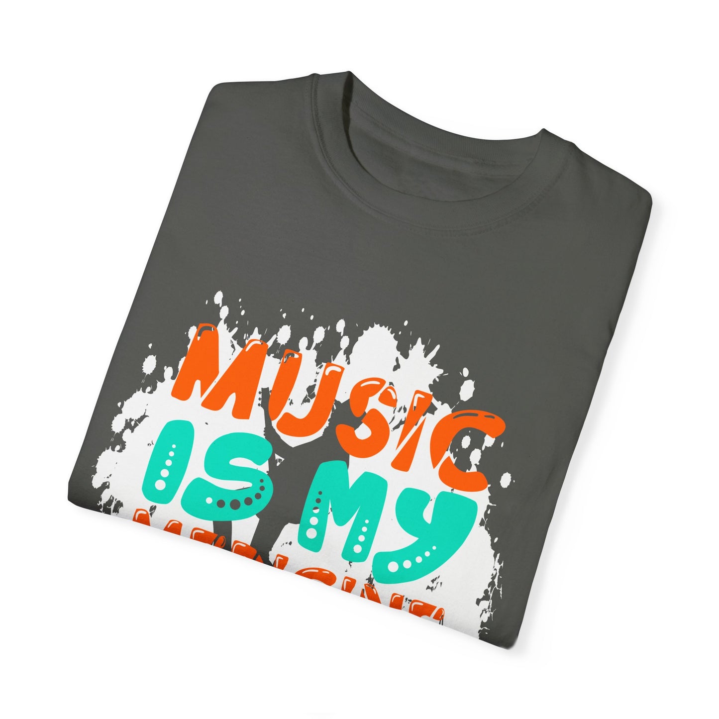 (Music)Unisex Garment-Dyed T-shirt