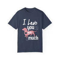 Camiseta unisex teñida en prenda