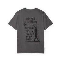 Camiseta de regalo para el Día del Padre, camiseta unisex para papá, camiseta "Happy Papa", regalo de cumpleaños para papá, camiseta reflexiva para el Día del Padre