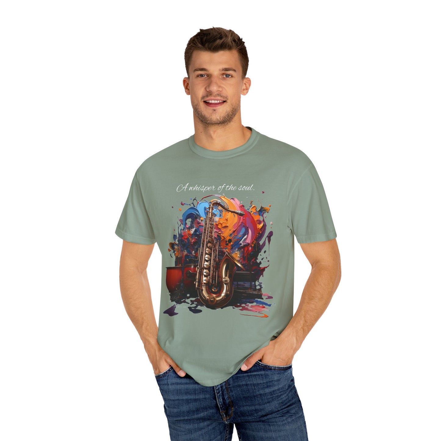 Artistic touch (Music) Unisex Garment-Dyed T-shirt