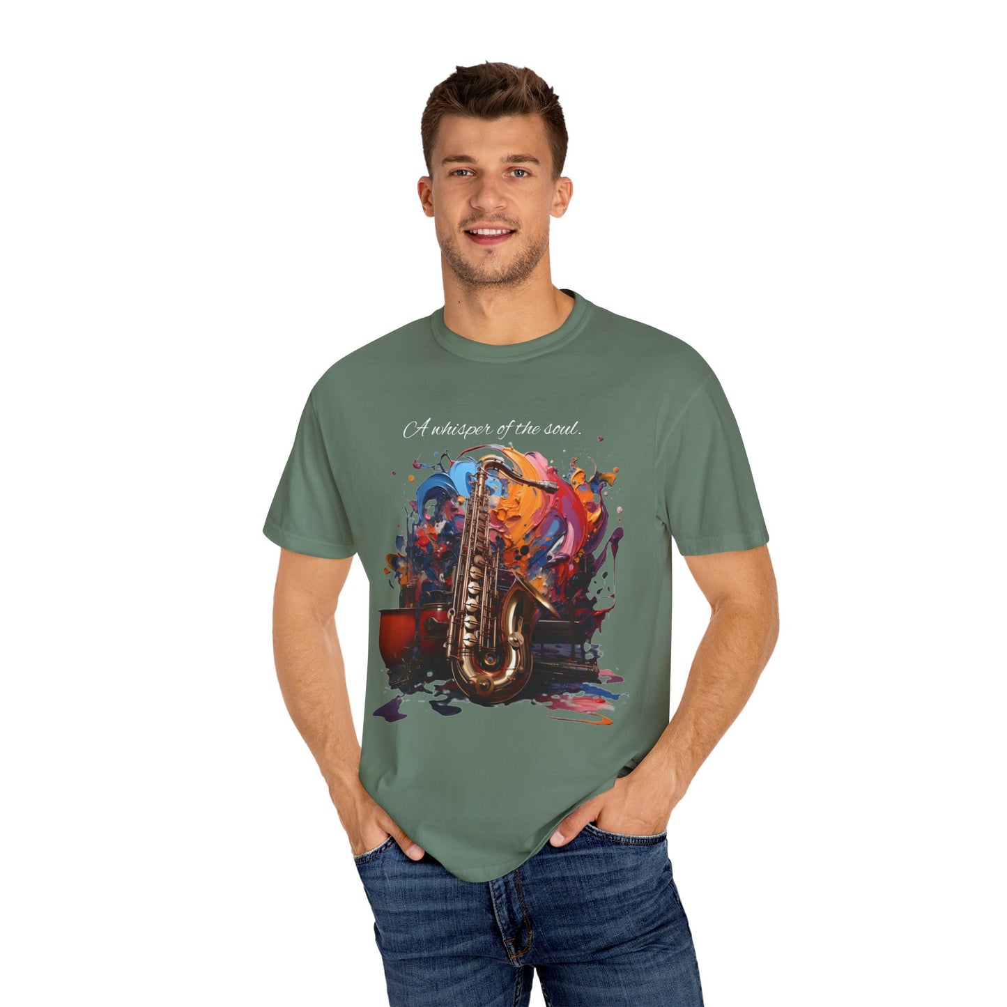 Artistic touch (Music) Unisex Garment-Dyed T-shirt