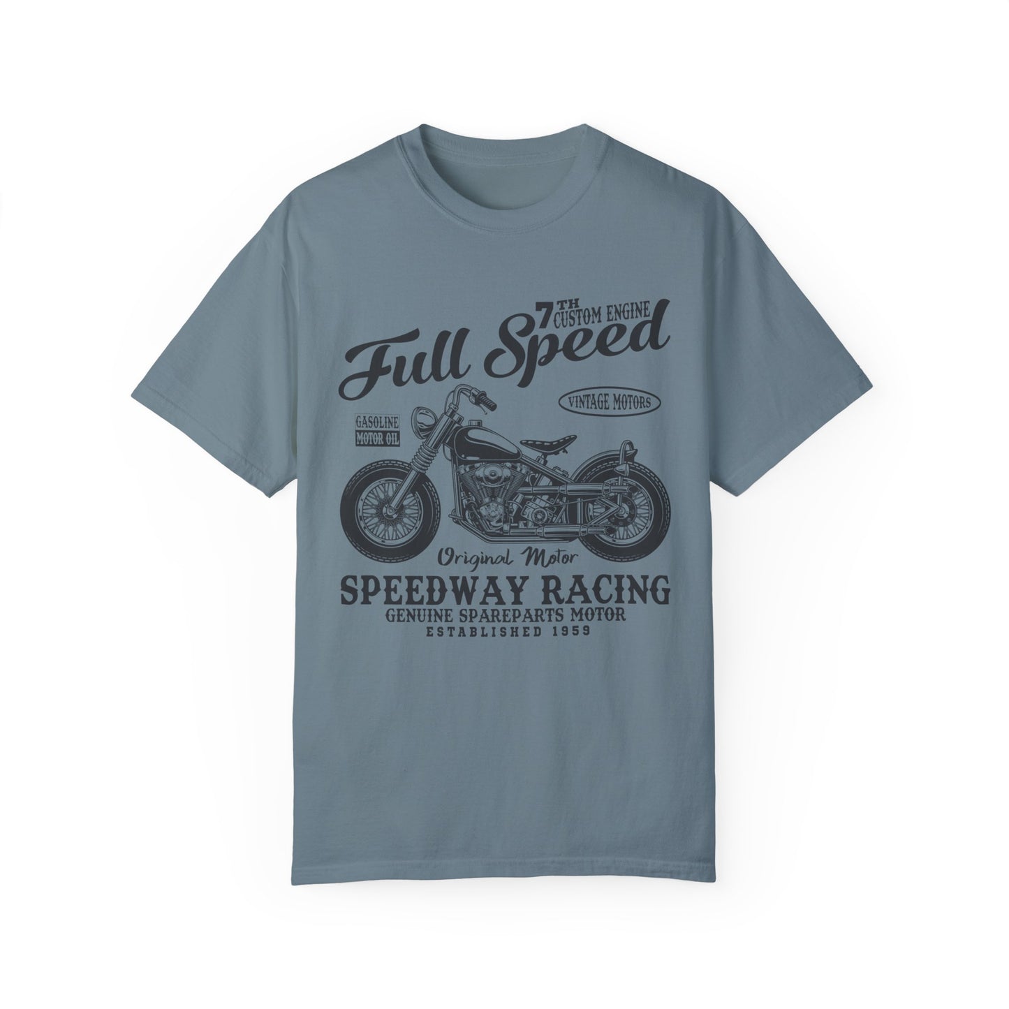 (Motorbike) Unisex Garment-Dyed T-shirt