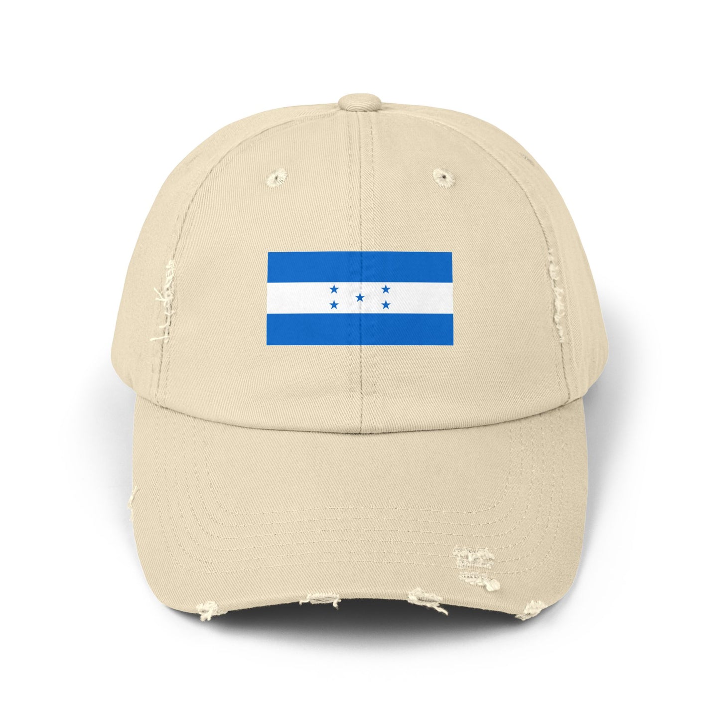 Baseballkappe mit Honduras-Flagge im Used-Look, Unisex-Baseballkappe, lässige Kopfbedeckung, Reiseaccessoire, Geschenk für Sie und Ihn
