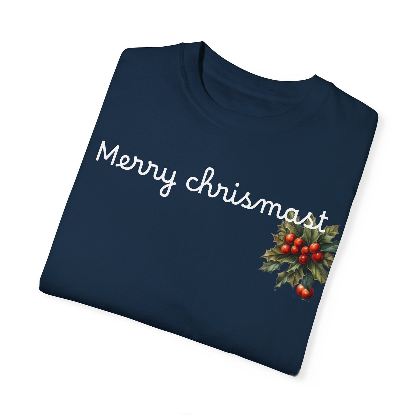 Christmas Unisex Garment-Dyed T-shirt