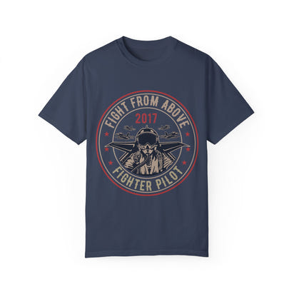 Militärisches Unisex-T-Shirt, stückgefärbt