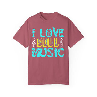 (Música)Camiseta unisex teñida en prenda
