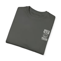 Camiseta unisex de fitness teñida (diseño en la espalda) 6