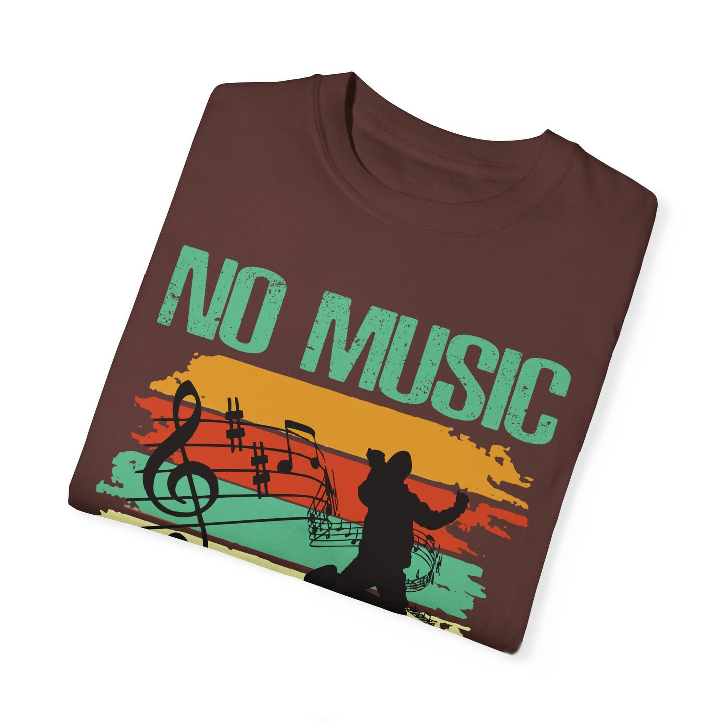 (Music)Unisex Garment-Dyed T-shirt