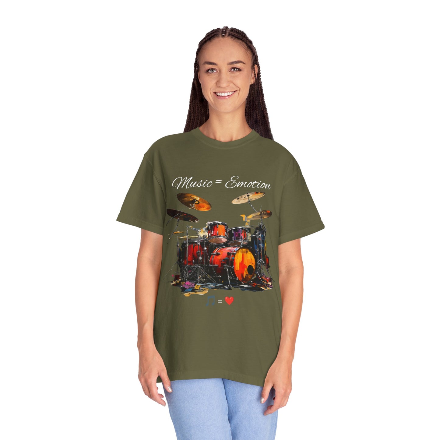 Artistic touch (Music) Unisex Garment-Dyed T-shirt