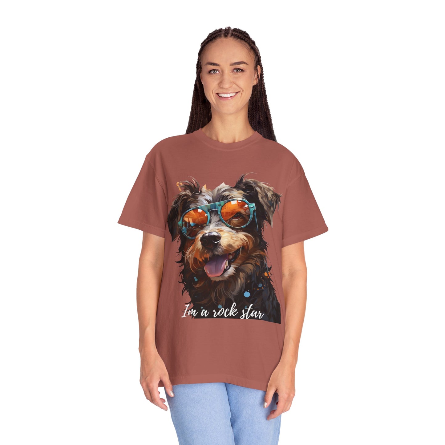 Artistic touch (Dogs) Unisex Garment-Dyed T-shirt