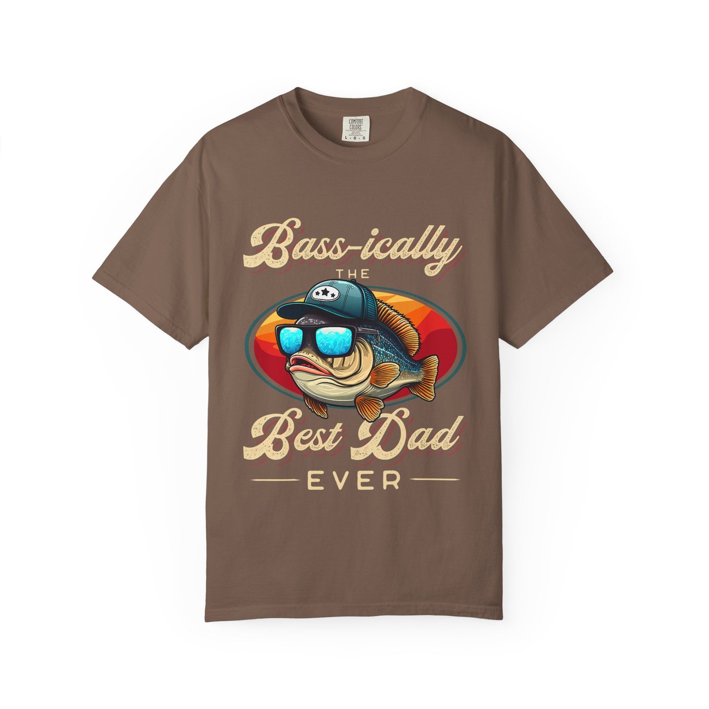 „Der beste Papa aller Zeiten“-T-Shirt, Unisex-Angel-T-Shirt, Geschenk für Papa, Freizeit-T-Shirt für Outdoor-Aktivitäten, lustiges Vatertags-Shirt