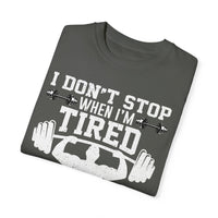 Camiseta unisex teñida en prenda