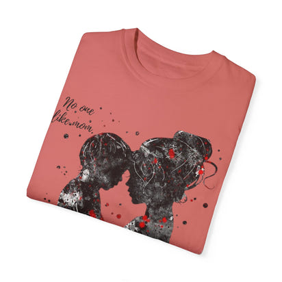 Camiseta unisex teñida con toque artístico (Madre)