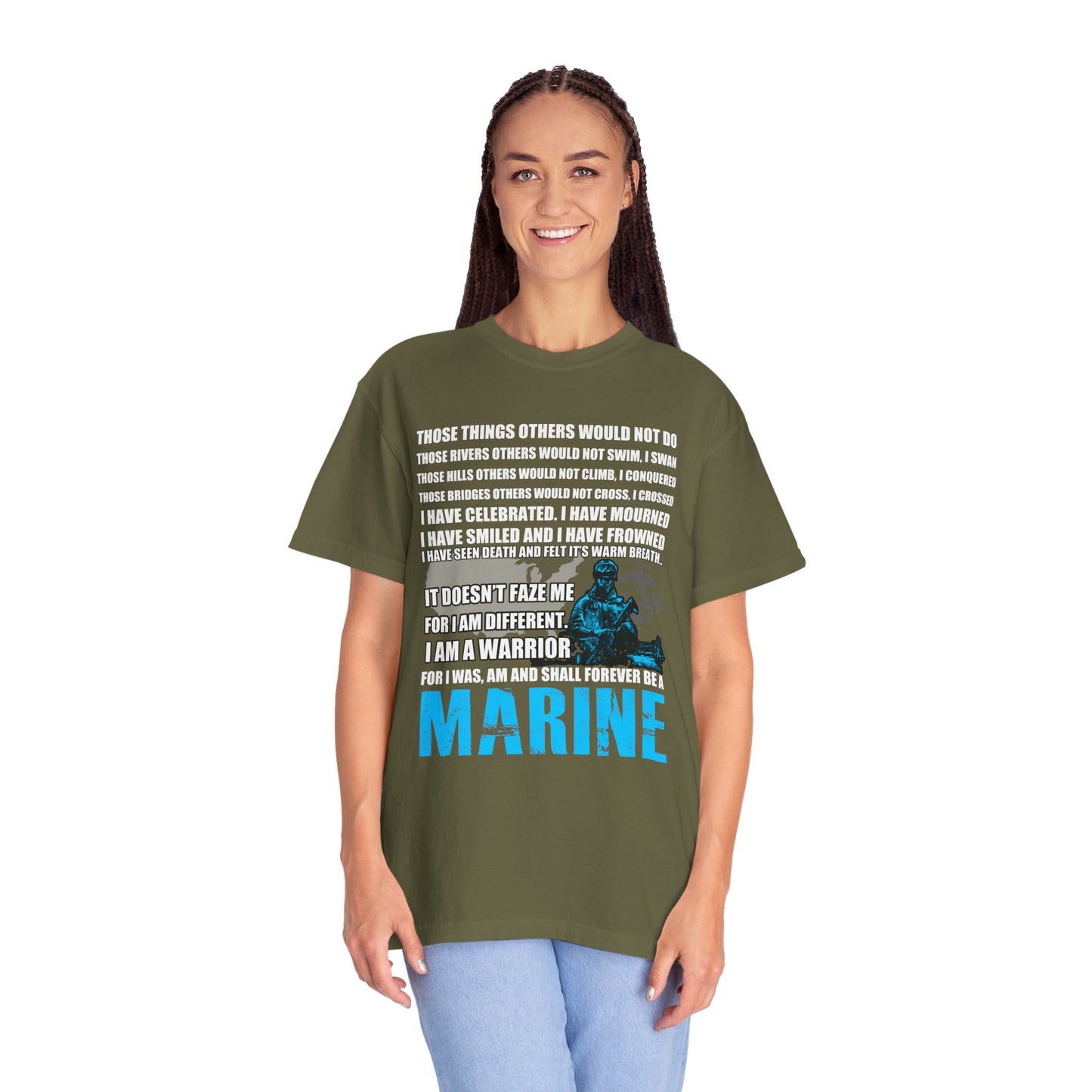 Military Unisex Garment-Dyed T-shirt