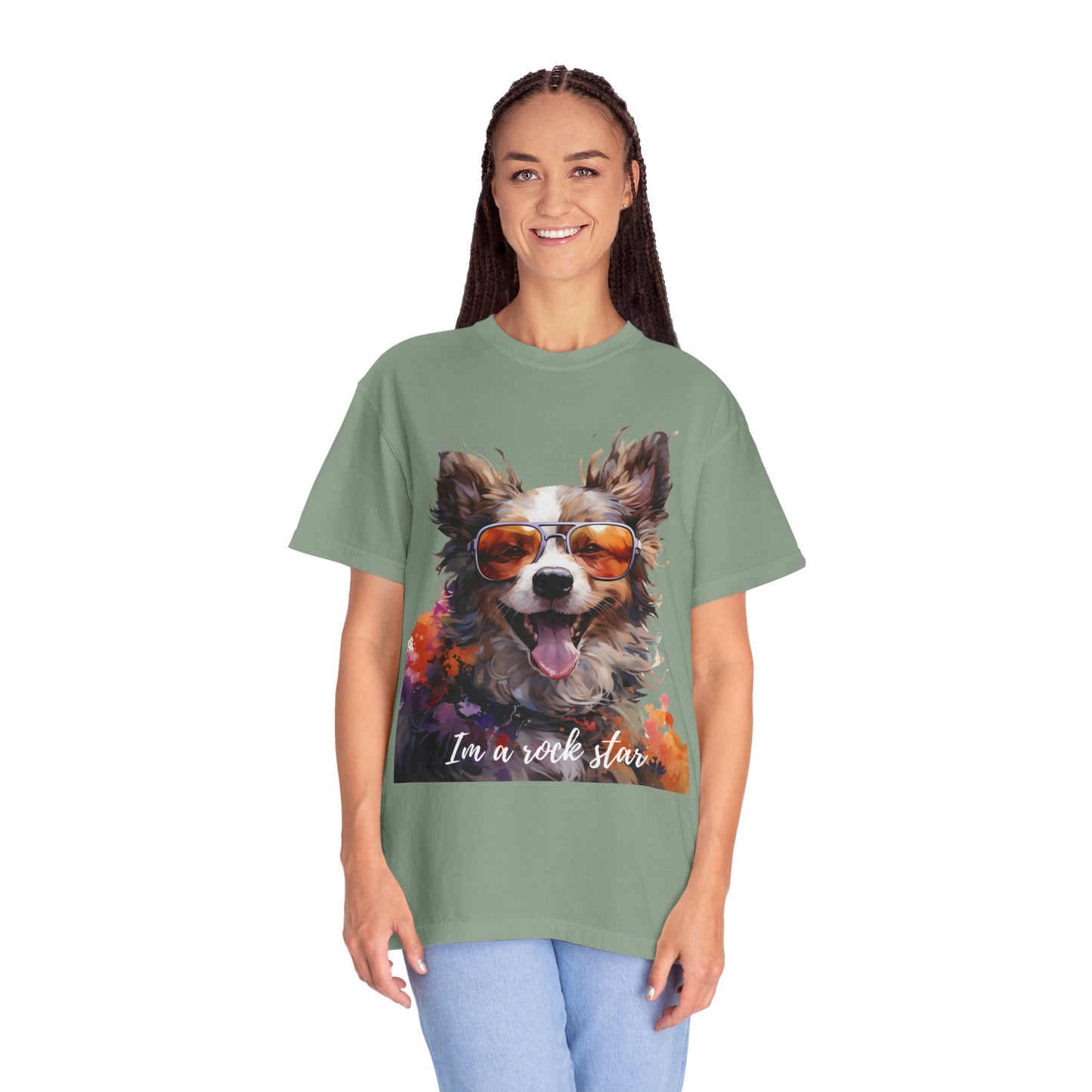 Artistic touch (Dogs) Unisex Garment-Dyed T-shirt