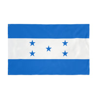 Bandera hondureña de doble cara, pancarta decorativa para exteriores, emblema nacional, decoración del hogar, regalos para celebraciones.