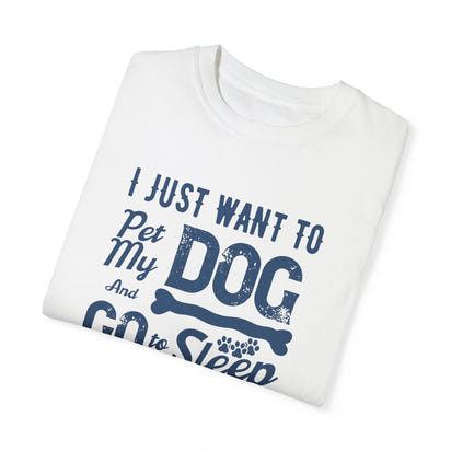 Camiseta unisex teñida en prenda