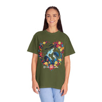 Camiseta unisex teñida con toque artístico (Madre)