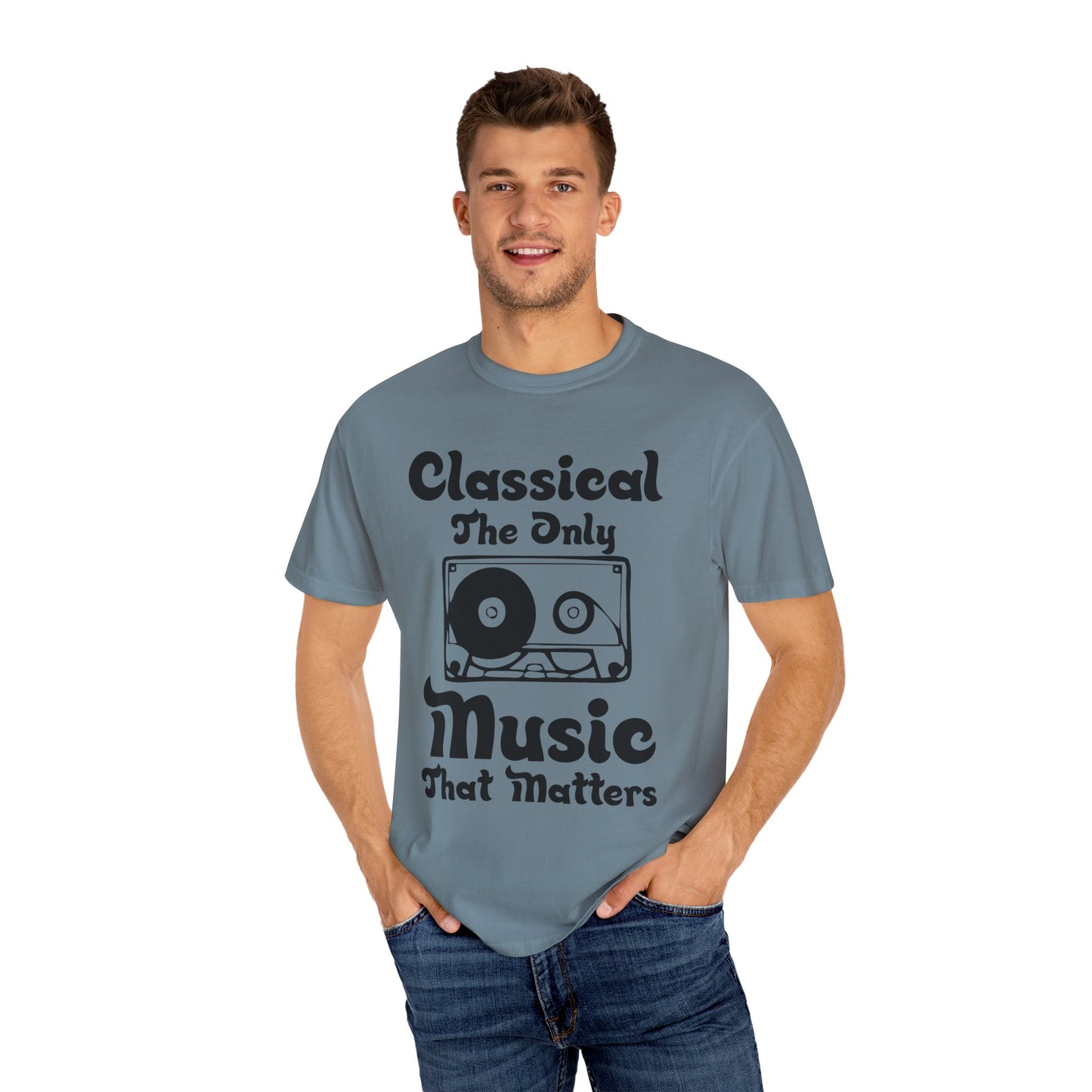 (Music)Unisex Garment-Dyed T-shirt